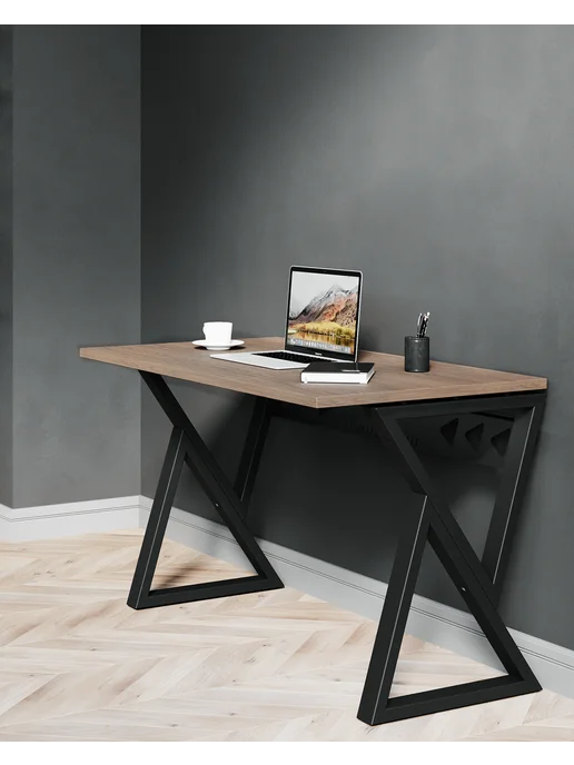 Make Mebel Стол РОСТА трансформер. Письменный 180х65 см, Дуб Каселла К, 140x65 см
