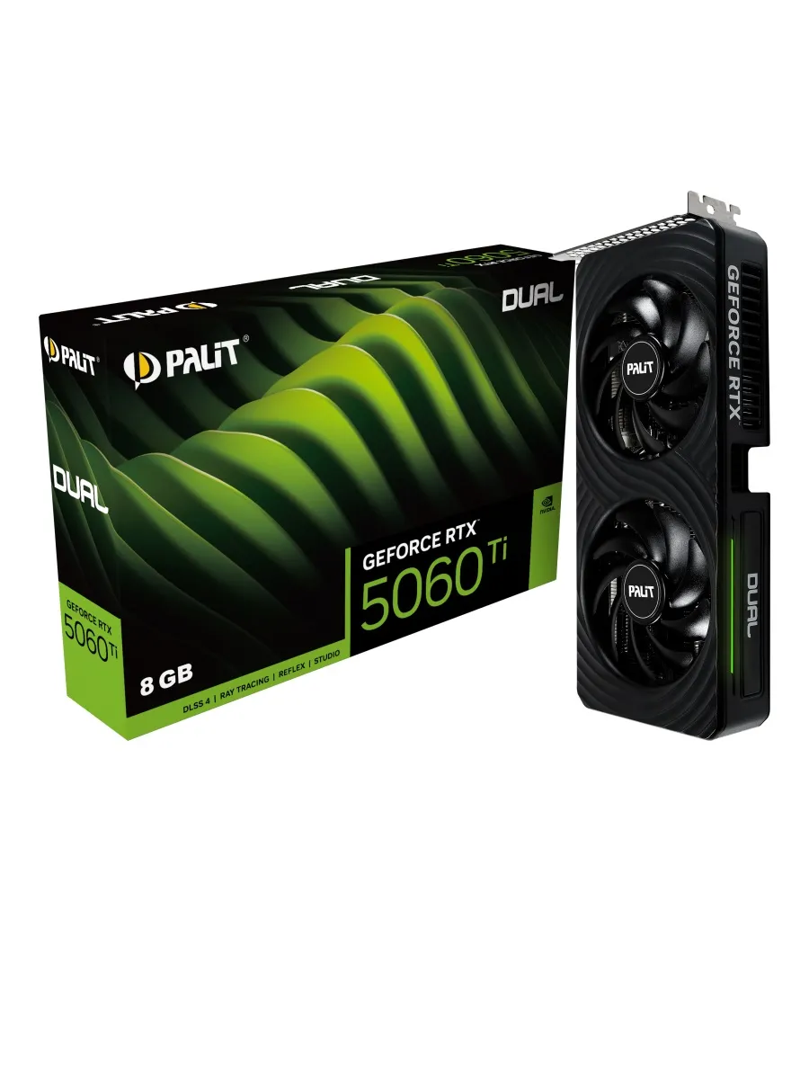 Видеокарта GeForce RTX 5060 Ti Dual 8GB GDDR7