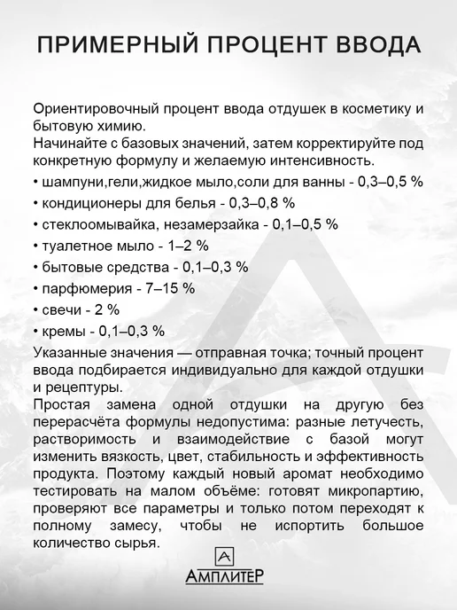 Ampliter Отдушка Бабл гам 100мл, 220 г, фото 8