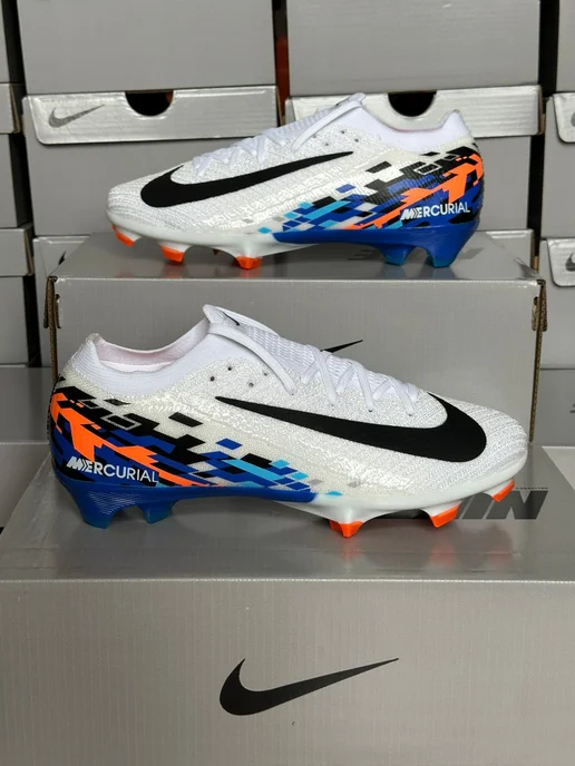 air zoom Бутсы Футбольные NIKE, белый, фото 2
