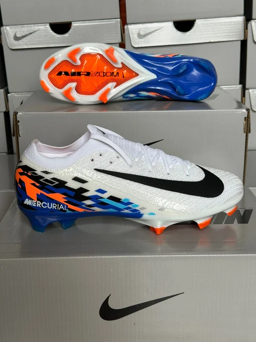 air zoom Бутсы Футбольные NIKE, белый, фото 3