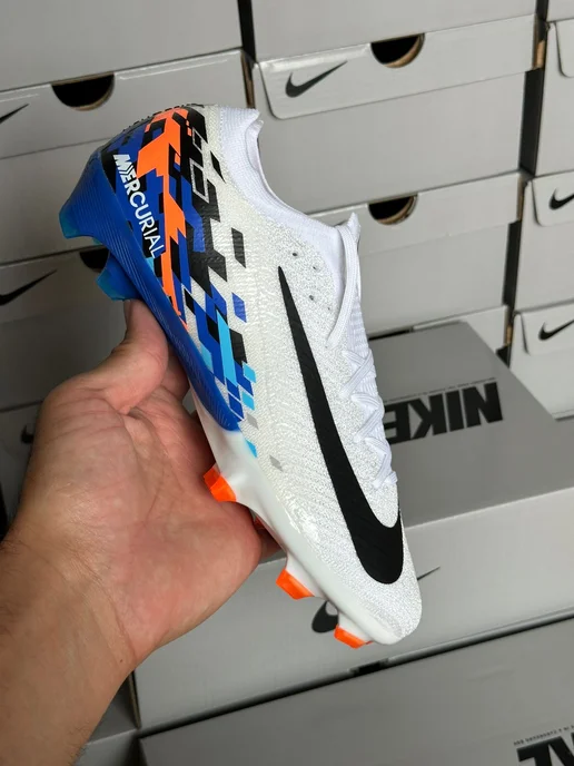 air zoom Бутсы Футбольные NIKE, белый, фото 4