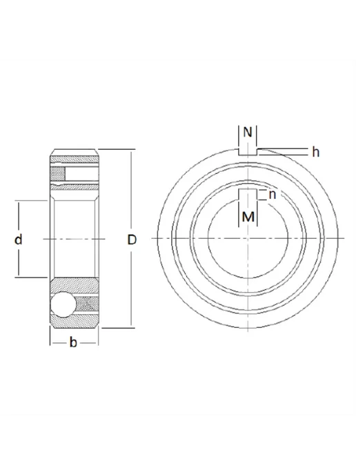 STARTEC Обгонная муфта CSK12PP-2RS STC (12x32x14), 12x32x14, 2 шт, фото 2