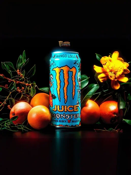 Monster Energy Ireland Энергетик Монстр Mango Loco 0,5л. 12шт, 0,5 л, 12 шт, фото 2