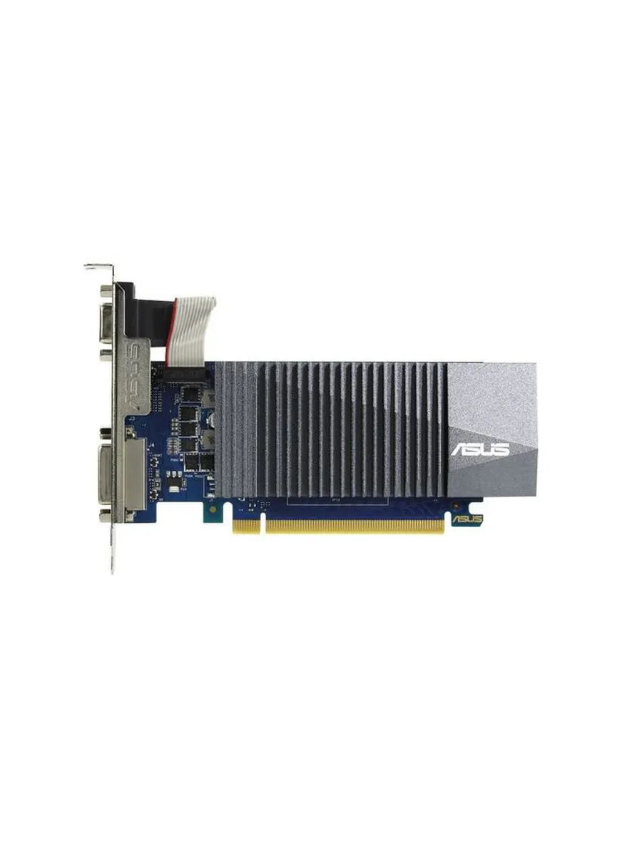 Asus Видеокарта NVIDIA GeForce GT 710 GT710-SL-1GD5-BRK 2ГБ