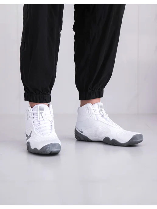 Nike Амортизирующие и нескользящие кроссовки для тренировок, серый, фото 2