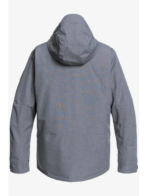 quiksilver Куртка сноубордическая Mission Light Grey, серый, фото 4