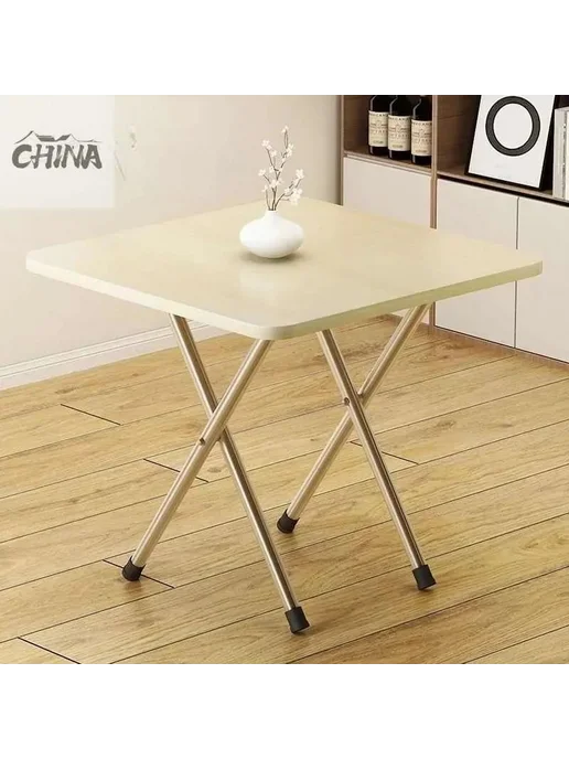 Складной стол Фанера 60х60х70 см Темно-коричневый Ст стол, 60x60x70 см, фото 3