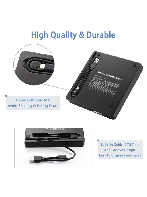 USB 3 0 Type-C DVD привод внешний корпус для ноутбука, вариант, фото 7