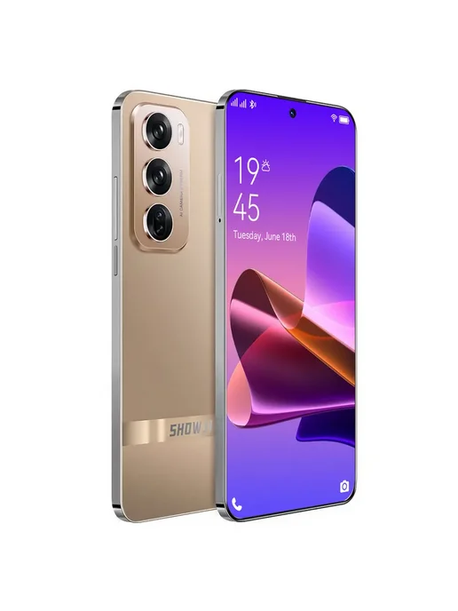 Смартфон showji Reno12 Pro 16/512 ГБ, золотой, фото 2