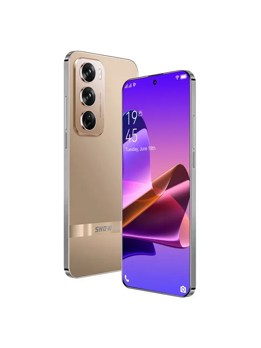 Смартфон showji Reno12 Pro 16/512 ГБ, золотой, фото 4