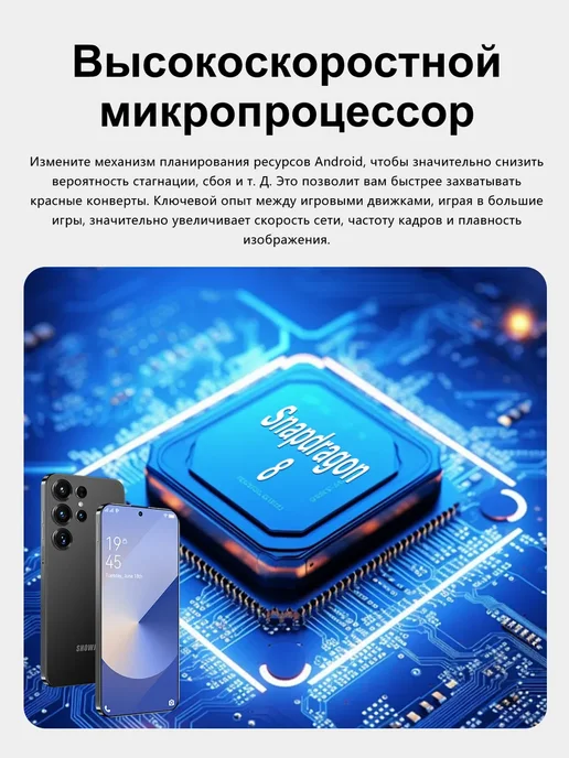 Смартфон showji 14ultra Amoled 8 12/512 ГБ, черный, фото 7