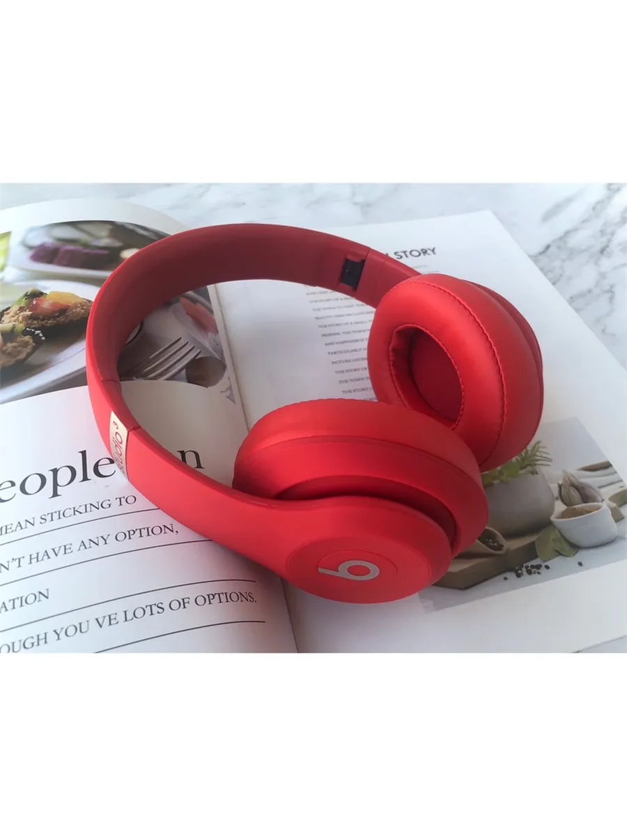 beats Беспроводные наушники Studio 3 Wireless,красный