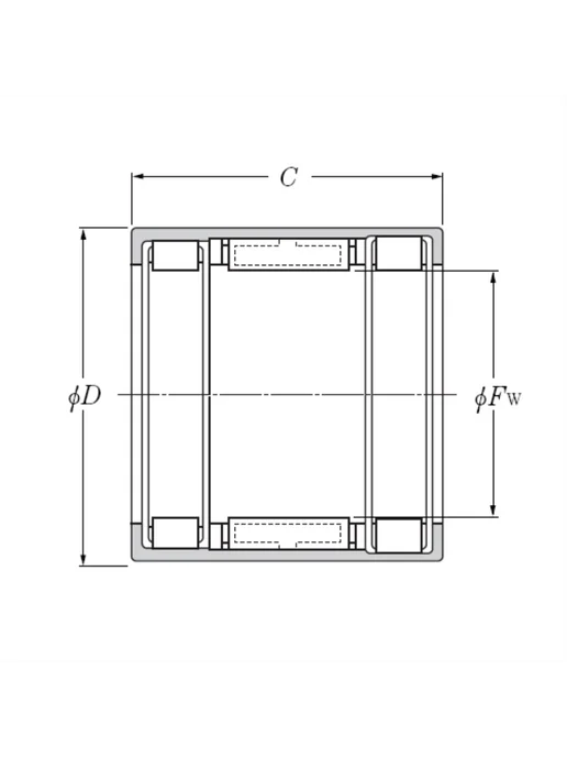 STARTEC 2 шт. - Обгонная муфта RCB101416 STC (15.875x22.225x25.4), 15.875x22.225x25.4, 4 шт, фото 2