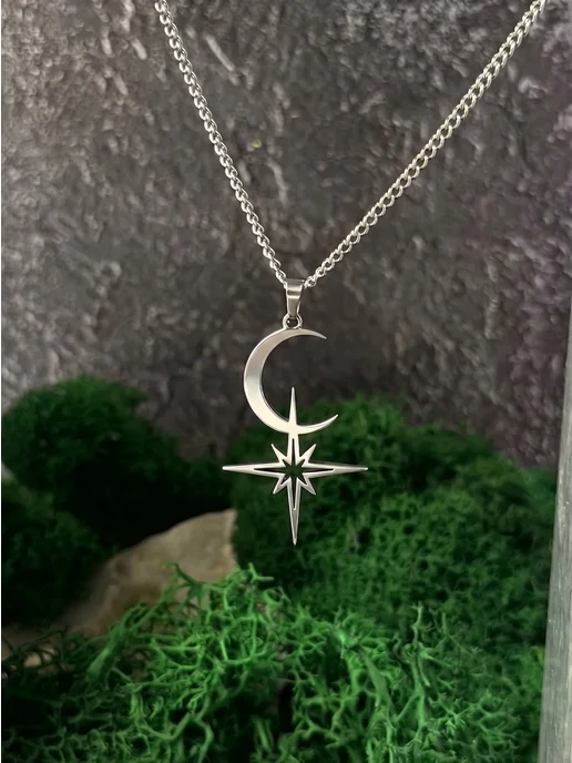 Dekal Store Подвеска на шею "Fly Away" птица на цепочке y2k, вариант, фото 2