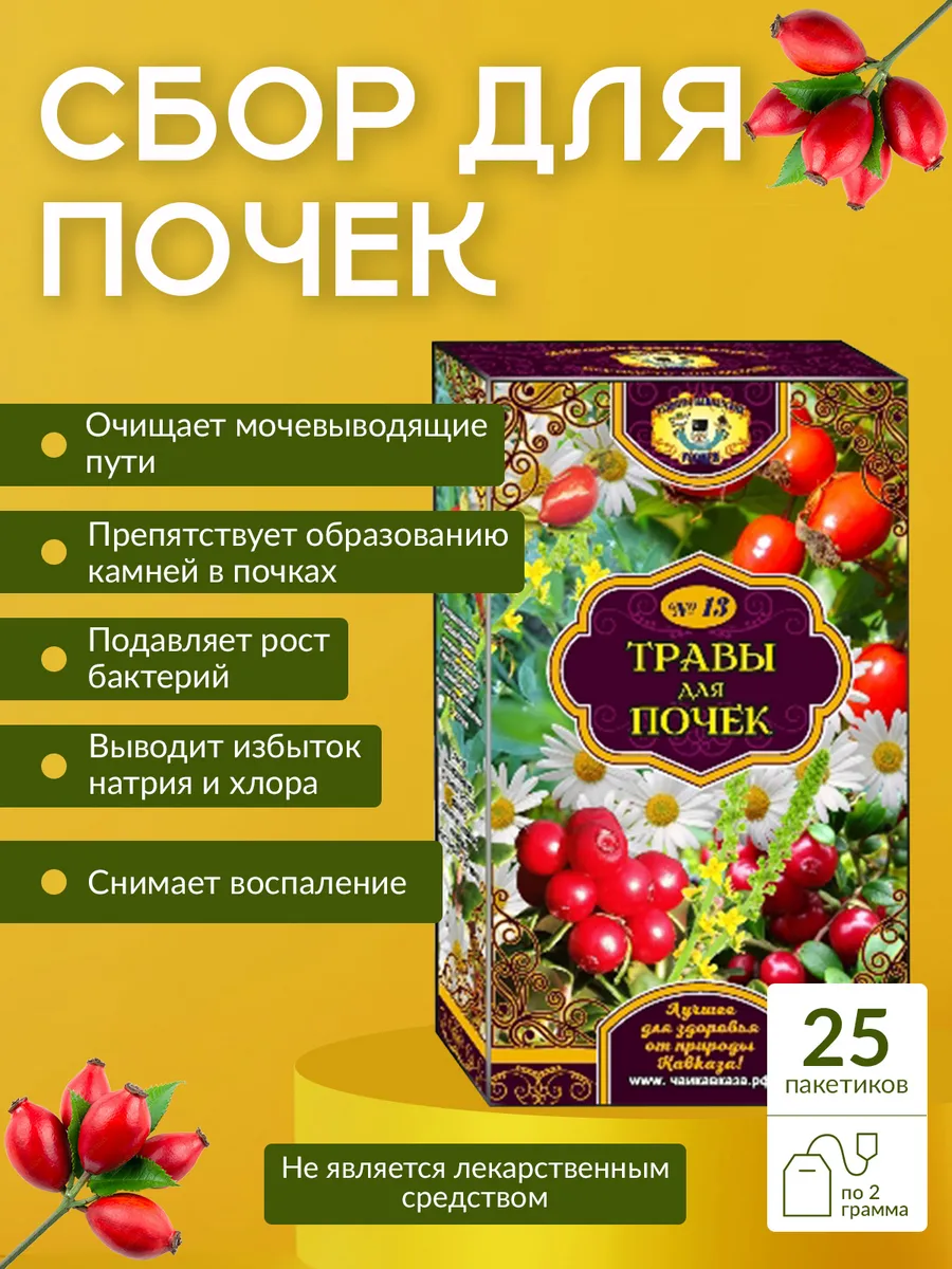 Травы для почек