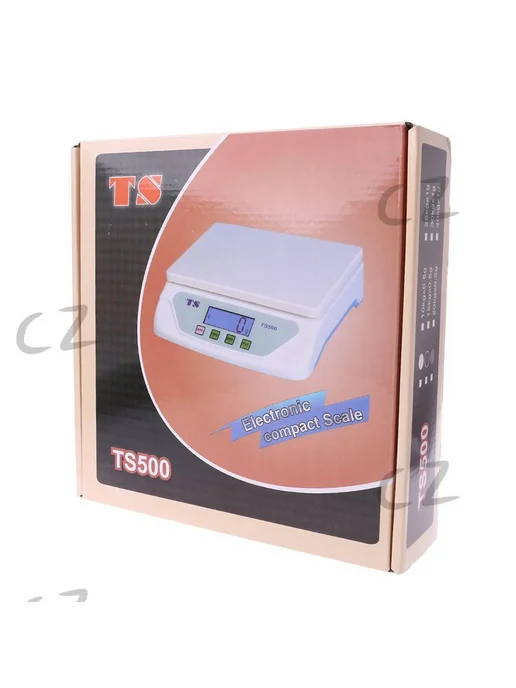Весы электронные 30 кг Черные TS500, 30 кг, фото 4