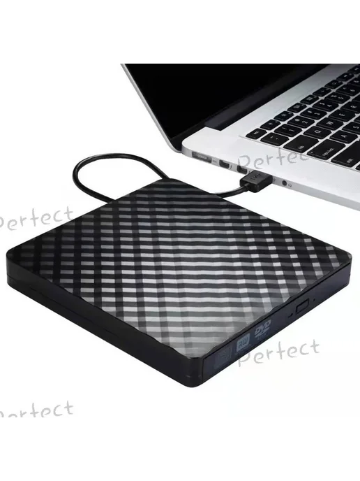 Внешний CD DVD привод USB 3 0 ультратонкий, вариант