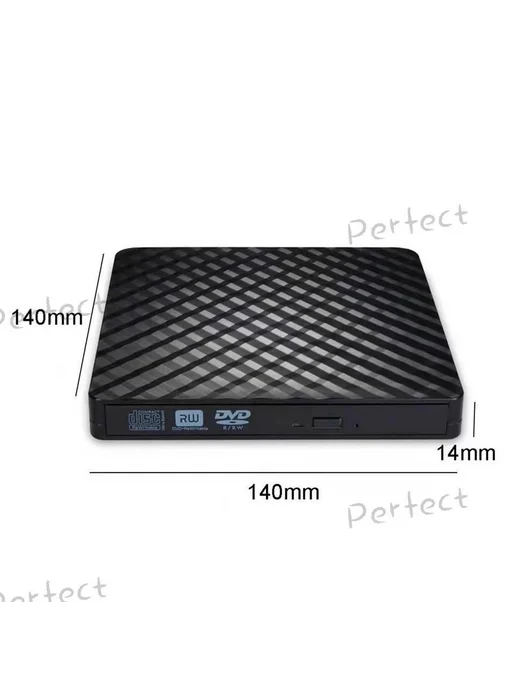 Внешний CD DVD привод USB 3 0 ультратонкий, вариант, фото 4