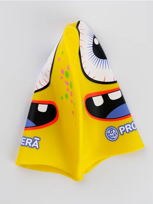 PROPERĀ Шапочка FLEXIFIT SILK EFFECT PRINT MINI FRIENDS EYEQ, желтый, фото 3