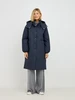 Пальто стеганое демисезонное с капюшоном, длинное Glenfield 536582662 купить за 10 348 ₽ в интернет‑магазине Wildberries