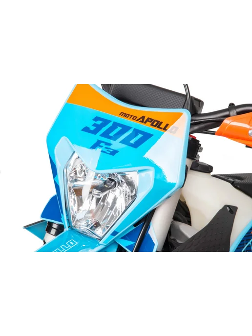 Мотоцикл Кросс Moto Apollo F5 300 (NB 300), голубой, фото 6