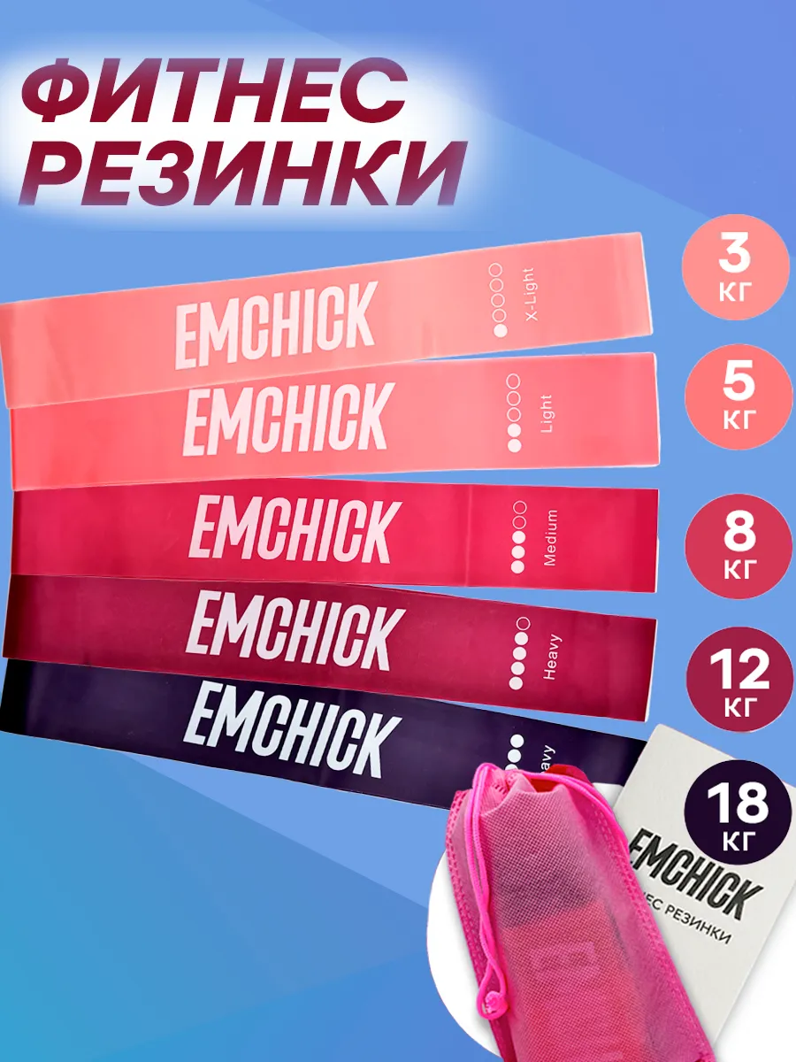 Фитнес резинки для ног и ягодиц
