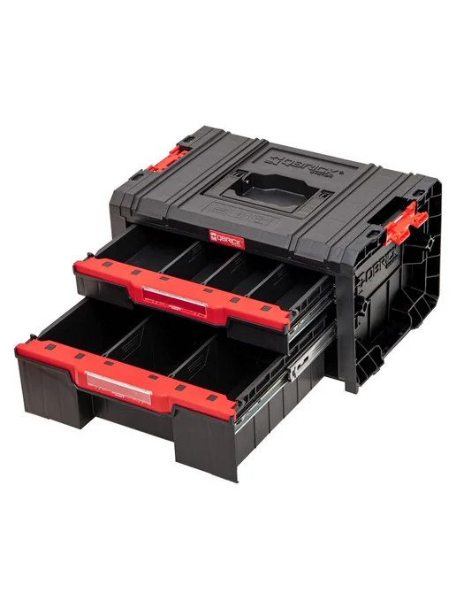 QBRICK Набор ящиков SYSTEM PRO Drawer Workshop Set 5 2.0, черный, фото 4