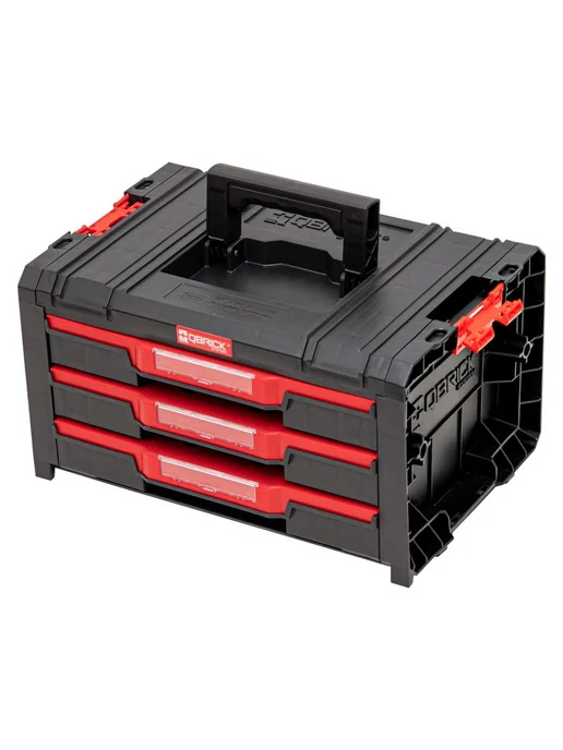 QBRICK Набор ящиков SYSTEM PRO Drawer Workshop Set 5 2.0, черный, фото 5