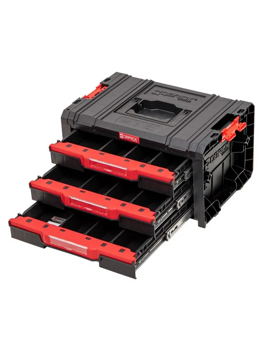 QBRICK Набор ящиков SYSTEM PRO Drawer Workshop Set 5 2.0, черный, фото 7