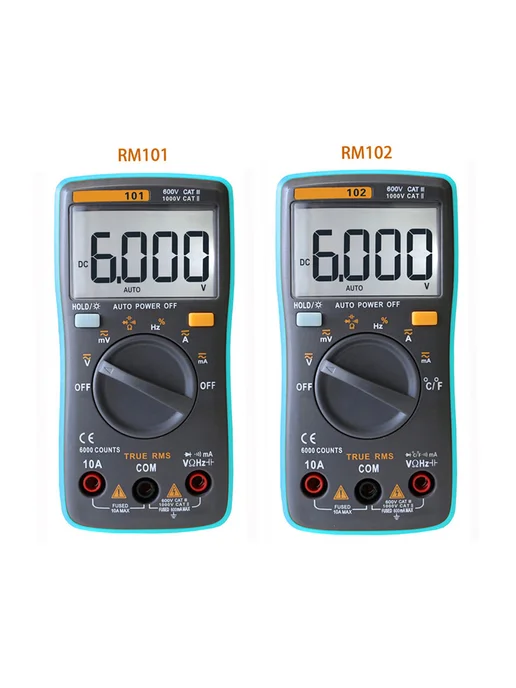 RICHMETERS RM102 True RMS Многофункциональный ЖК-цифровой, вариант, фото 3