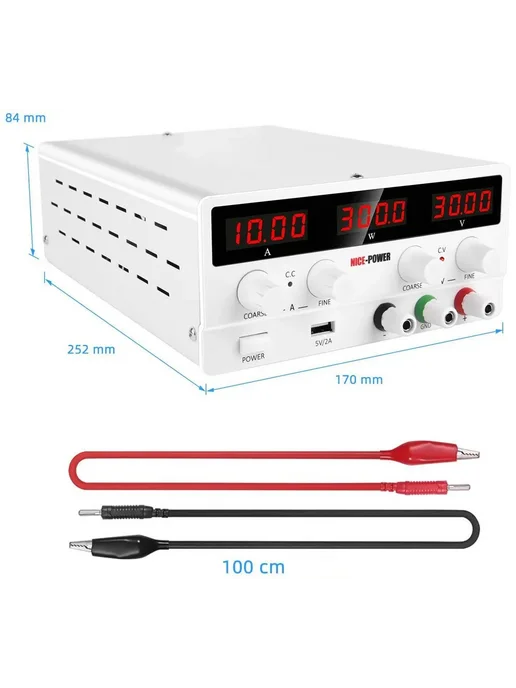 NICE POWER Источник питания SPS-H3010 импульсн. 30В 10А, 1 канал, 300Вт, 300 Вт, фото 2