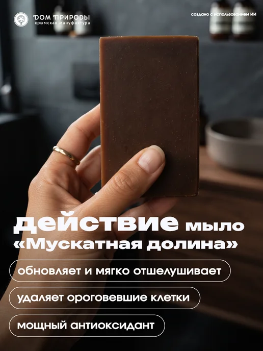Мануфактура Дом природы Набор твердого мыла на козьем молоке, 3 шт, фото 3