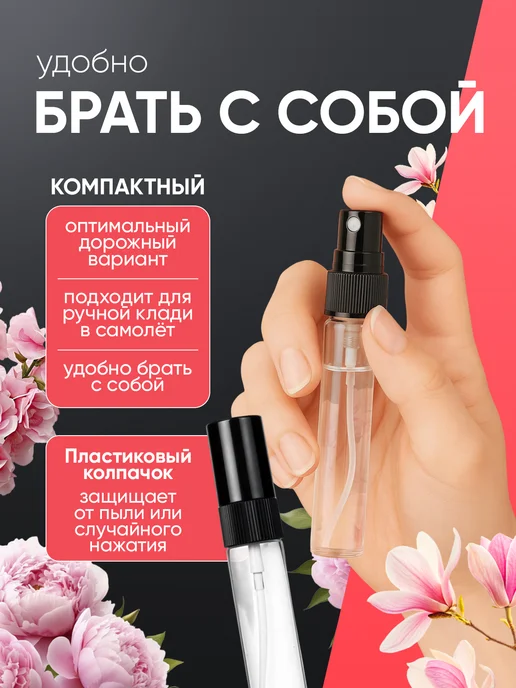 Perfume Elysium Атомайзер для духов 30 мл флакон с распылителем 2 шт, 20 шт, 6 мл, фото 3