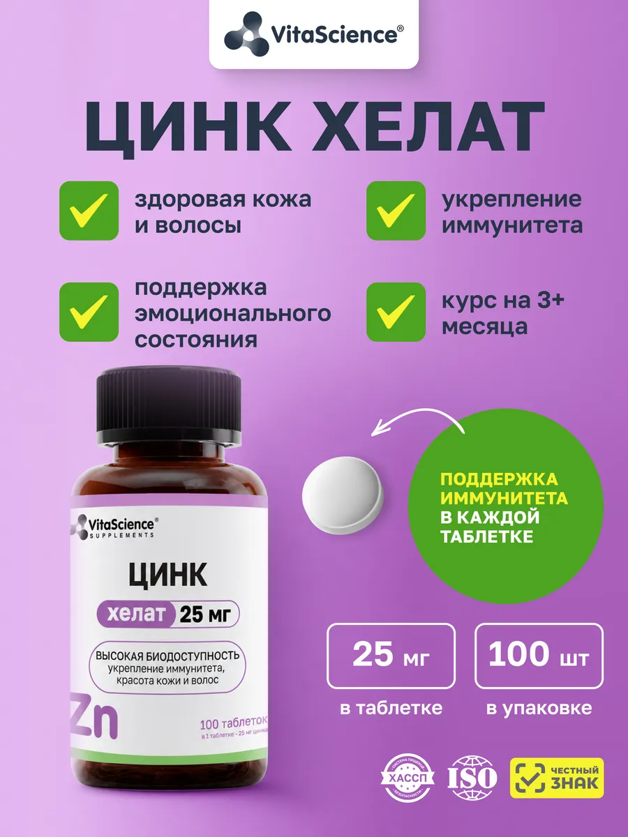 Цинк витамины для женщин