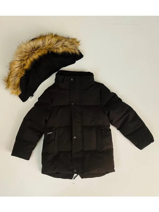 SM Shop Куртка детская зимняя с капюшоном, вариант, фото 4