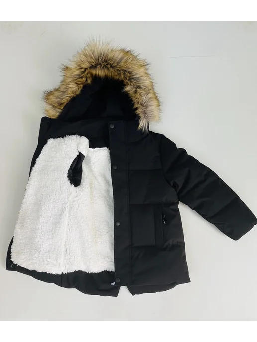 SM Shop Куртка детская зимняя с капюшоном, вариант, фото 7