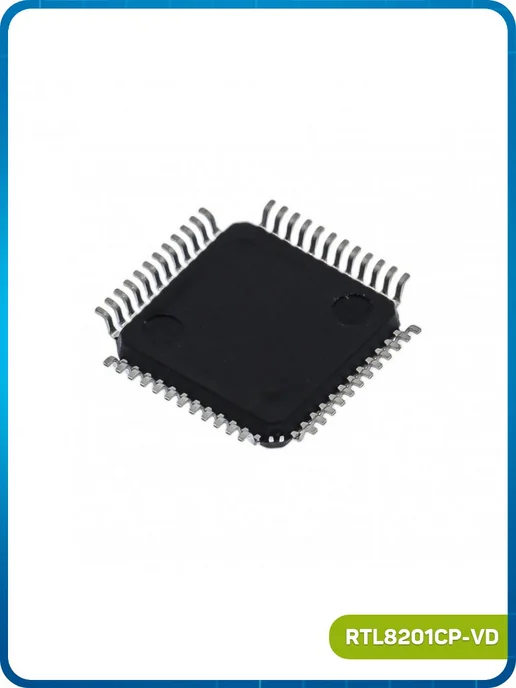 MobiRound Контроллер Ethernet REALTEK RTL8201CP-VD (LQFP-48), вариант, фото 2