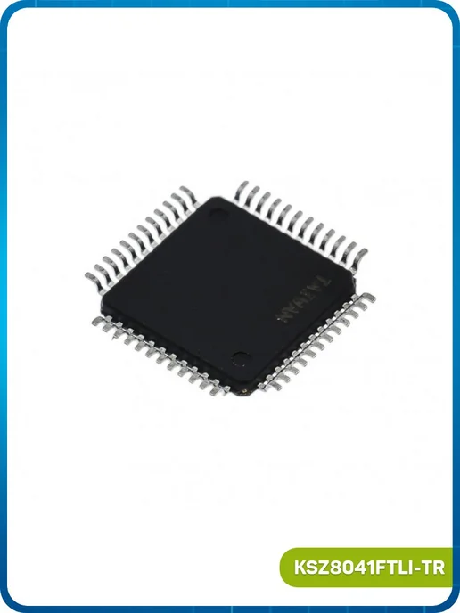 MobiRound Контроллер Ethernet Microchip KSZ8041FTLI-TR (TQFP-48), вариант, фото 2