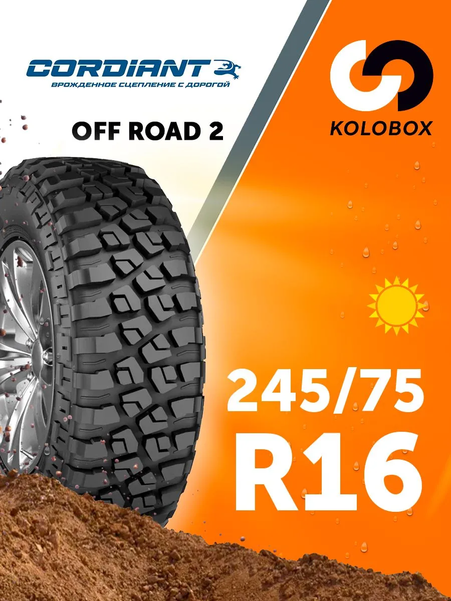 Шины летние 245 75R16 115Q Off Road 2