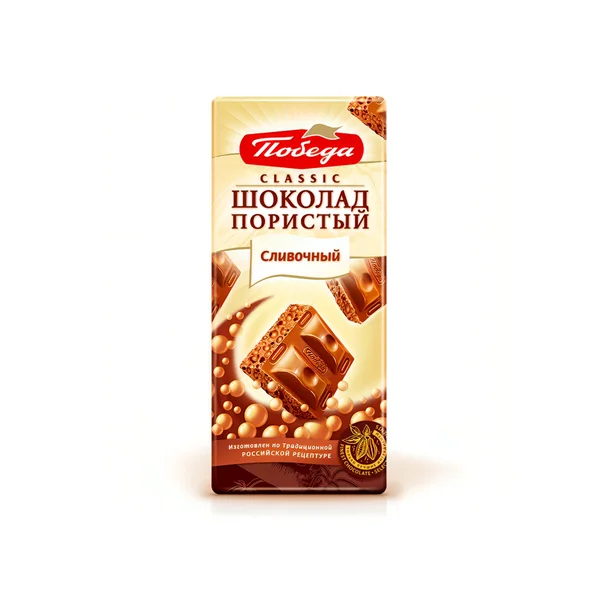 Шоколад пористый сливочный 65г
