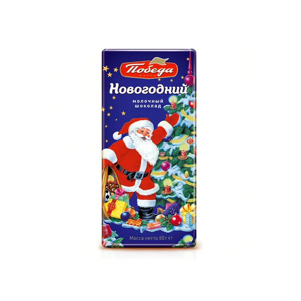 Шоколад молочный Новогодний, 80г