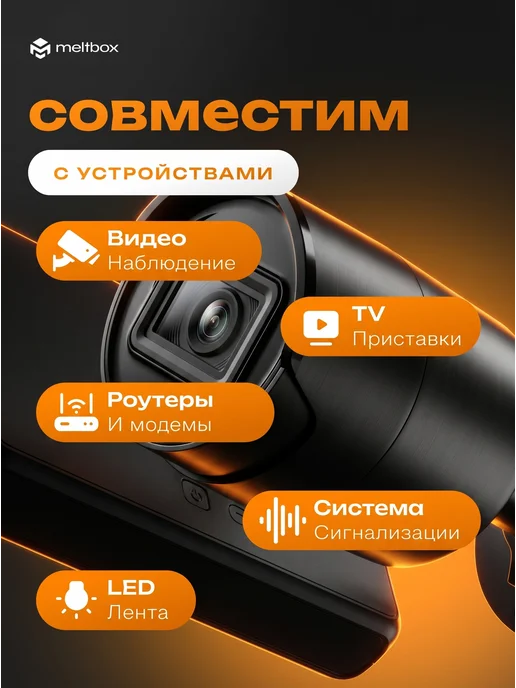 meltbox Блок питания 12V 2А для роутеров (5.5х2.5 мм), 5.5x2.5 мм, фото 3