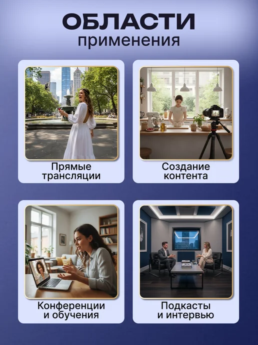 Mix & Go Беспроводной микрофон петличный для IPhone и Android, белый, фото 6