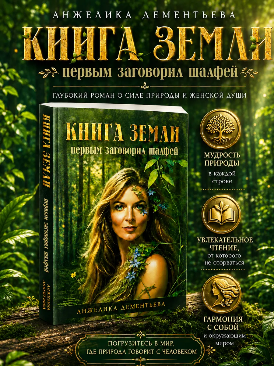 Книга Земли. Первым заговорил шалфей