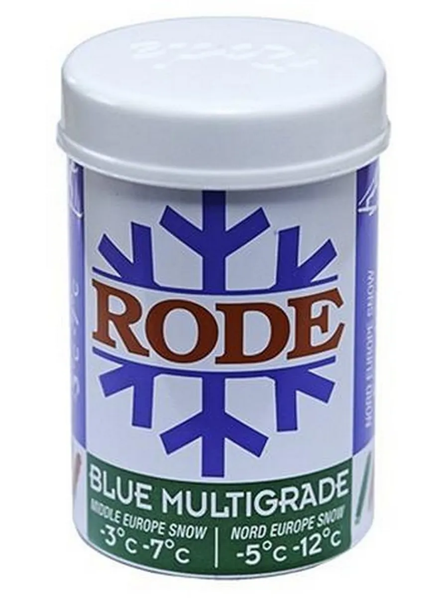мазь RODE P36 BLUE MULTIGRADE син/зел. -3°/-7°С 45г