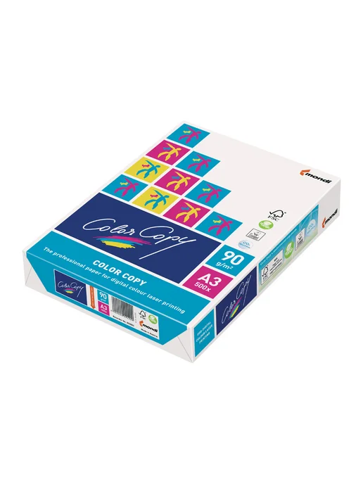 Бумага Color Color Copy A3, 90 г/м², 500 листов, 1 пачка, фото 3