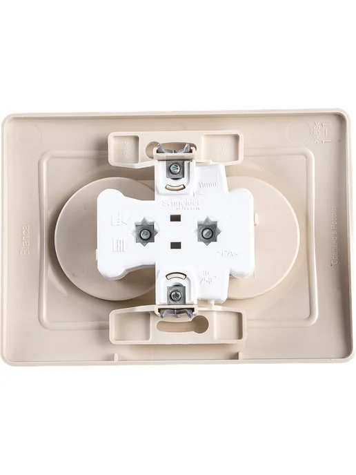 Systeme Electric 2-мест. розетка скрытой проводки Blanca 16А BLNRS000027, вариант, фото 3