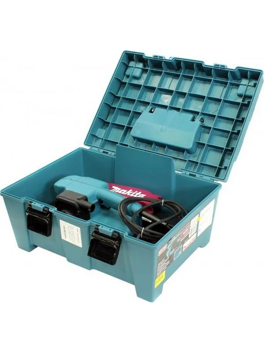 Makita Ленточная шлифмашина 9910K 650Вт лента 76х457мм в кейсе, 650 Вт, фото 5