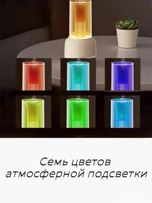 mlfish Аромадиффузор увлажнитель воздуха для дома, белый, фото 6